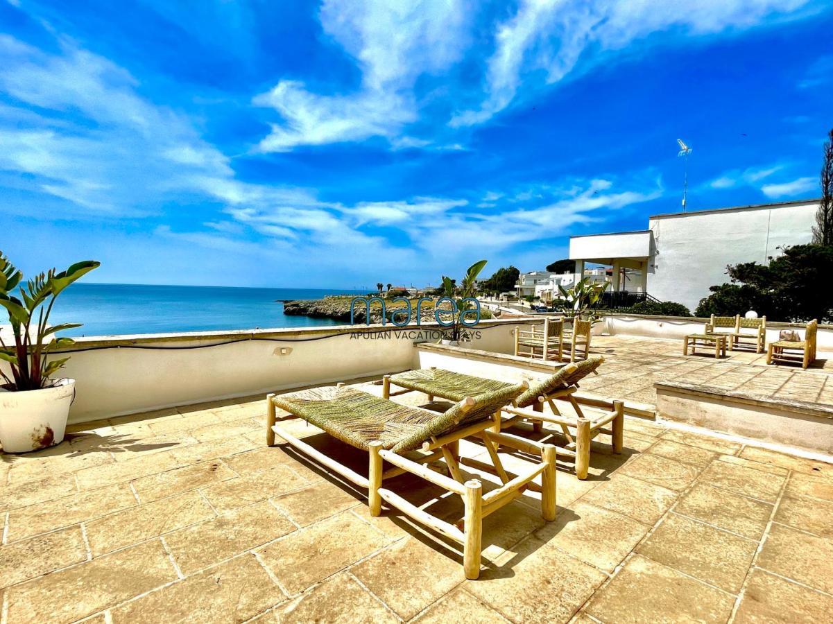 Villa Nauna, Fronte Mare Con Giardino E Terrazzo - Marea Stays Collection Nardò 外观 照片