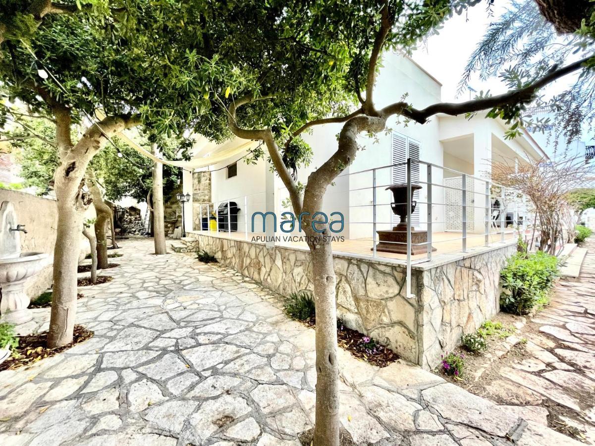 Villa Nauna, Fronte Mare Con Giardino E Terrazzo - Marea Stays Collection Nardò 外观 照片