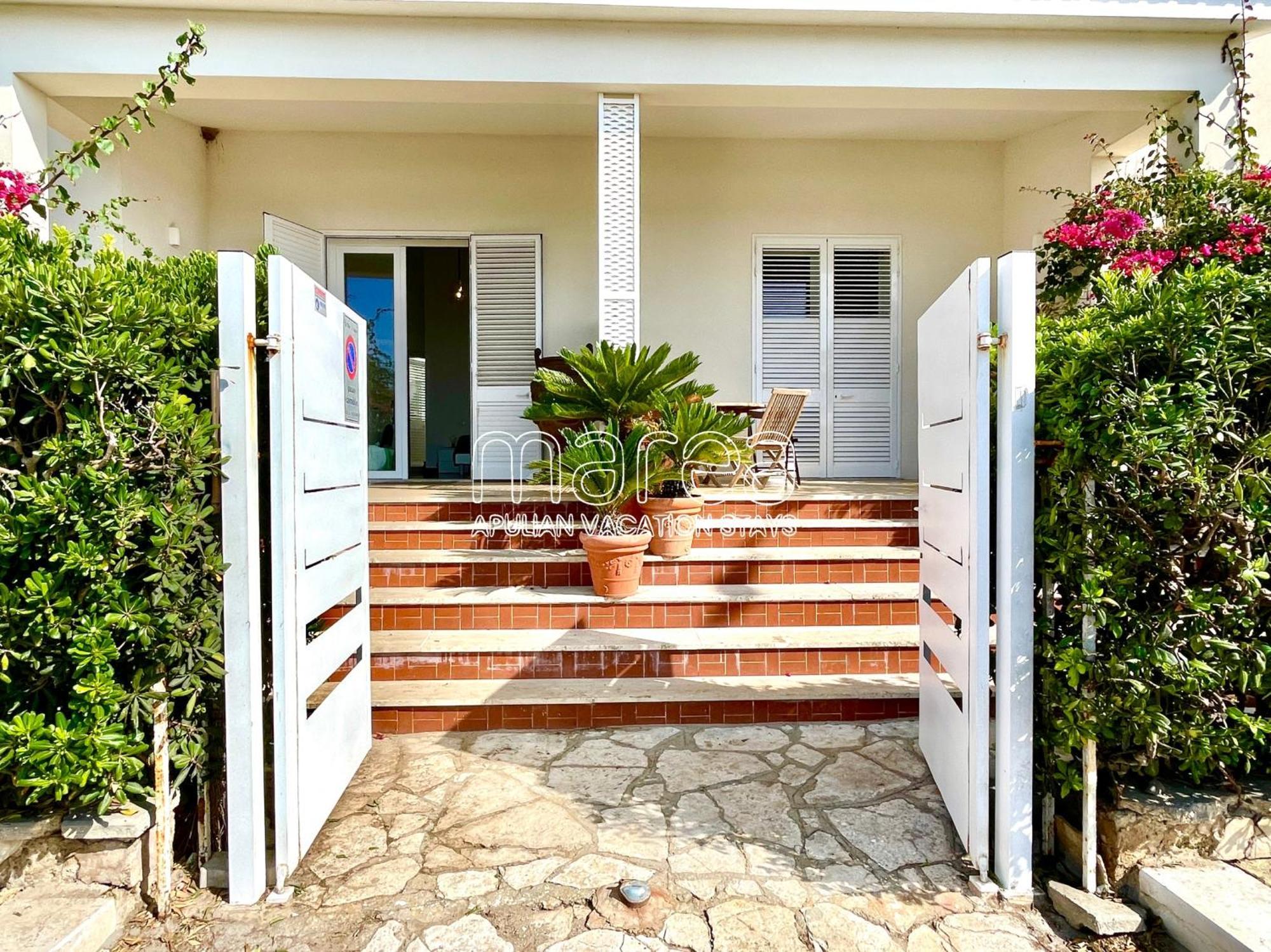Villa Nauna, Fronte Mare Con Giardino E Terrazzo - Marea Stays Collection Nardò 外观 照片