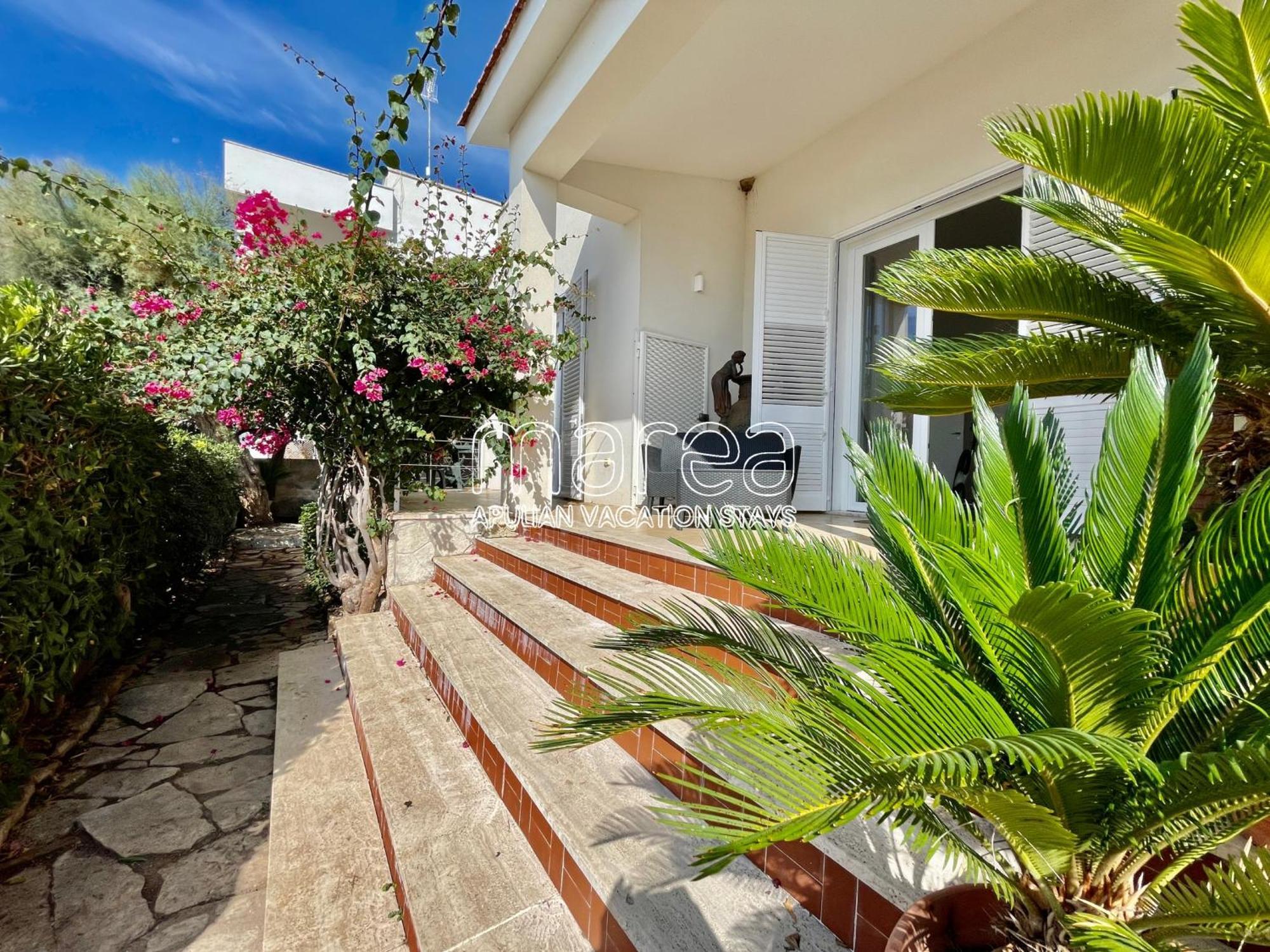Villa Nauna, Fronte Mare Con Giardino E Terrazzo - Marea Stays Collection Nardò 外观 照片