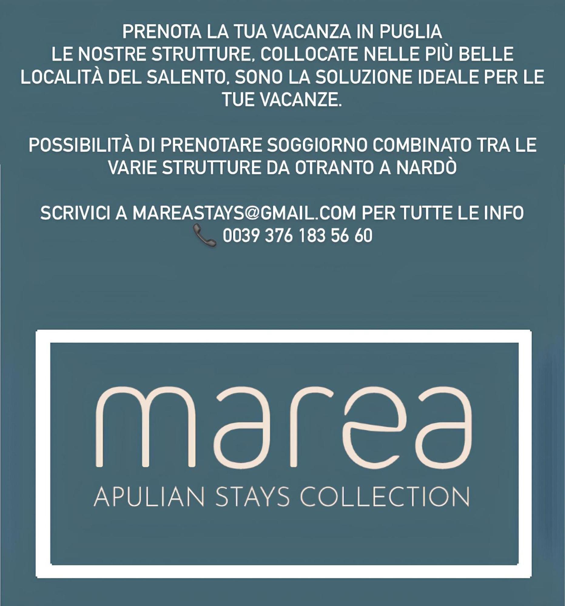 Villa Nauna, Fronte Mare Con Giardino E Terrazzo - Marea Stays Collection Nardò 外观 照片
